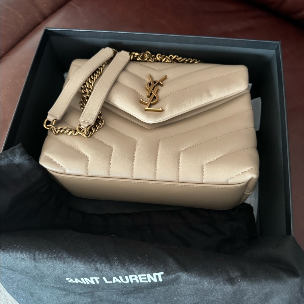 YSL Beige Bag